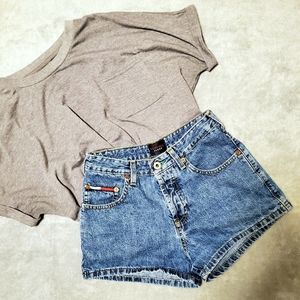 Tommy Hilfiger 90's Inspired High Rise Shorts